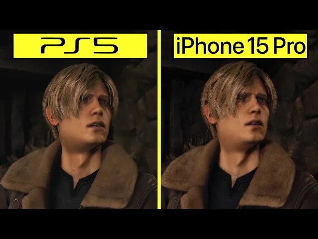 Resident Evil 4 Remake PS5 vs iPhone 15 Pro (Recommended Settings) Graphics Comparison