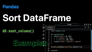 How to Sort a Pandas DataFrame by Column - Examples ProgramGuru org