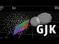 Two Different Unknown GJK Algorithms Visualized Implemented and Explained