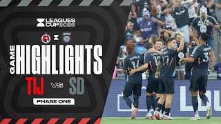 Leagues Cup 2026 San Diego FC 1 vs 0 Club Tijuana Full Match Highlights