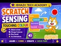 Scratch sensing block Touching colour
