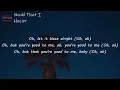 Hozier - Would That I (Lyrics) | It's not tonight Where I'm set alight