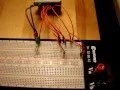 Raspberry Pi 3 bits binary counter
