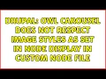 Drupal Owl Carousel does not respect Image Styles as set in node display in custom node file
