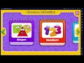 Coloring and Learn by Orange Studios - game play via Nox Player on a Windows 11 Laptop