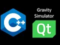 C Gravity Simulator