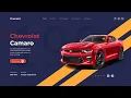 Car Website Template Design Using Html And CSS With Slider Pure CSS Car Animation Web Design