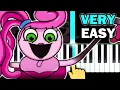 Download Lagu Mommytime - Friday Night Funkin' vs Mommy Long Legs - VERY EASY Piano tutorial