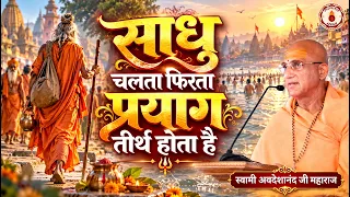 साधु चलता फिरता प्रयाग तीर्थ होता है | Avdeshanand Giri Ji Maharaj Ke Pravachan | Sanatan Vachan