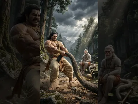 हनुमानजी Vs भीम जब हनुमान जी ने तोड़ा भीम का घमंड😱 #shorts #viralvideo