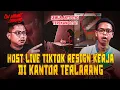 Download Lagu TEREKAM PAS LAGI LIVE! SATU KANTOR PADA KABURRR : KISAH HOROR HOST LIVE TIKTOK #OMMAMAT