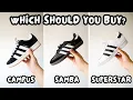 Adidas Campus 00s vs Samba vs Superstar - Review On-Feet Comparison
