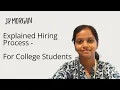 JP Morgan Hiring Process for 2nd 3rd Year Students