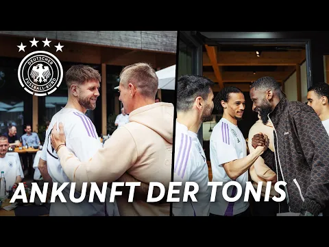 Download MP3 Die Champions League Sieger sind da! 🏆 | Toni Kroos und Toni Rüdiger stoßen zum Team