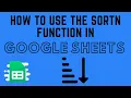 How to Use the SORTN Function in Google Sheets