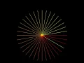 Dazzling Fireworks Display Vibrant Colors in Python Turtle