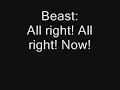 Beauty & The Beast; Something There with lyrics