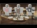 CAFE AND HOTEL UNIFORM OUTFIT S Matching sets links