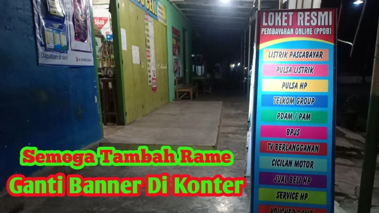 CARA BUAT PAPAN PULSA || KREASI LAMPU LED. 