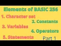 what is BASIC 256 programming language Elements of BASIC 256 simanstudies