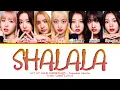 Download Lagu SAY MY NAME ShaLala (Japanese Ver.) Lyrics (Color Coded Lyrics)