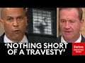 JUST IN Cory Booker Torches DHS Over Delaney Hall Conditions Then Eric Schmitt Returns Fire