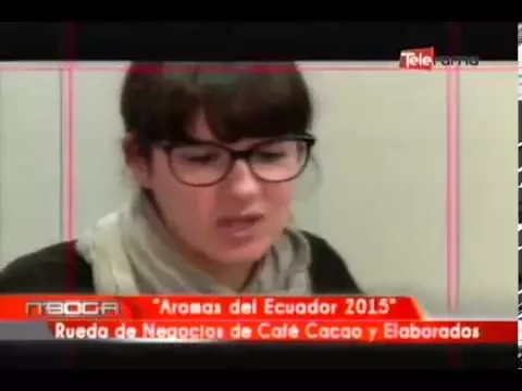 Aromas del Ecuador 2015 rueda de negocios de Café Cacao y Elaborados