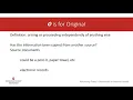 ALCOA C and Documentation