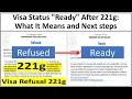 Status Ready after 221g Refusal Status What it Means What are the Next Steps