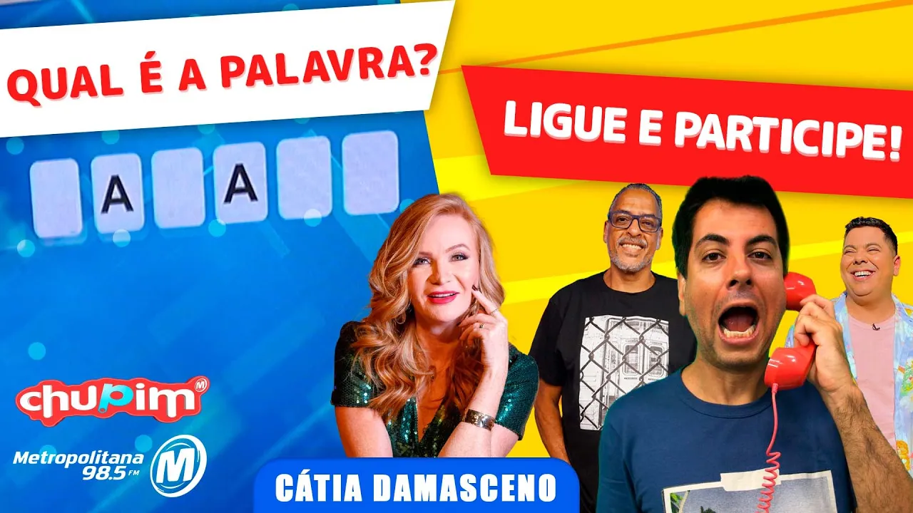 CÁTIA DAMASCENO - DIA DO ORGASMO | PALAVRA MISTERIOSA - 31/07/2023