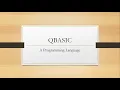 Introduction To Qbasic Qbasic Programming Code Mania