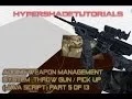 083-HyperShadeTutorials-Unity 3D-Weapon Class System - Throw Gun Pick Up Java Script Part 5 of 13