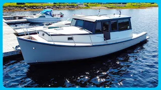You’ve NEVER Seen a Cruising Boat Like This Before [Full Tour] Learning the Lines