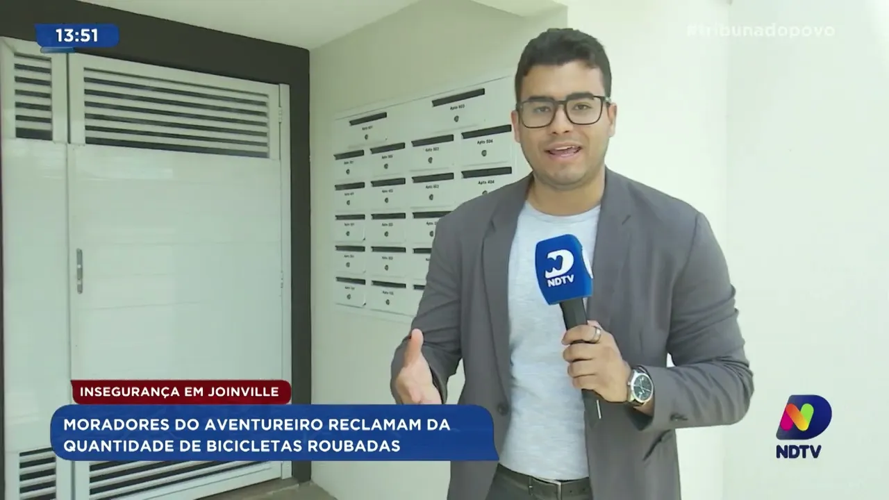 Onda de roubos de bicicletas em Joinville: moradores do Aventureiro se sentem inseguros