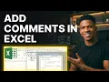 How to Add Comments in a Cell Using Excel VBA 2026 Step-by-Step