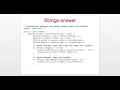 CS 312 - String test methods methods that return a boolean value
