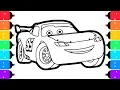 Coloring Lightning Mcqueen Coloring Pages Disney Pixar Cars