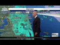 Coastal showers continue Warmer temperatures are on the way