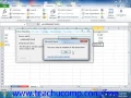 Excel 2010 Tutorial Error Checking Microsoft Training Lesson 17 4