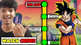how to watch dragon ball series in correct order hindi 