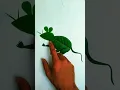 Lagu simple mouse leaf art #shorts #youtubeshorts #mouse