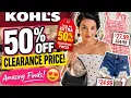 Kohl s 50 OFF Clearance These Deals Are TOO Good to Miss Shop With Me