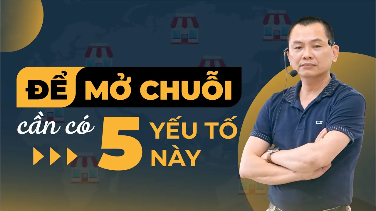 Outline Video ĐỂ MỞ CHUỖI, Cần Biết 5 Yếu Tố Này! | Ngô Minh Tuấn | Học Viện CEO Hà Nội