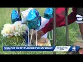 Memorial set up at bus stop in South Carolina where teen was shot killed candlelight vigil planned