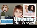 Ideal Image Laser Hair removal shaving my face