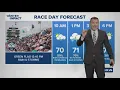 Latest rain storm timeline ahead of the 2026 Indy 500