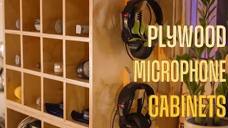 Download Plywood Microphone Cabinets and Recording Studio storage! MP3