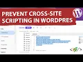 How to Block Most Common Cross Site Scripting XSS Attack through htaccess File in WordPress