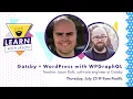 Gatsby WordPress with WPGrap L with Jason Bahl Learn With Jason