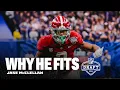 Why the Atlanta Falcons selected RB Jase McClellan 2024 NFL Draft